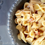 Carbonara d'artichaut et noix - stylisme culinaire Youcookme